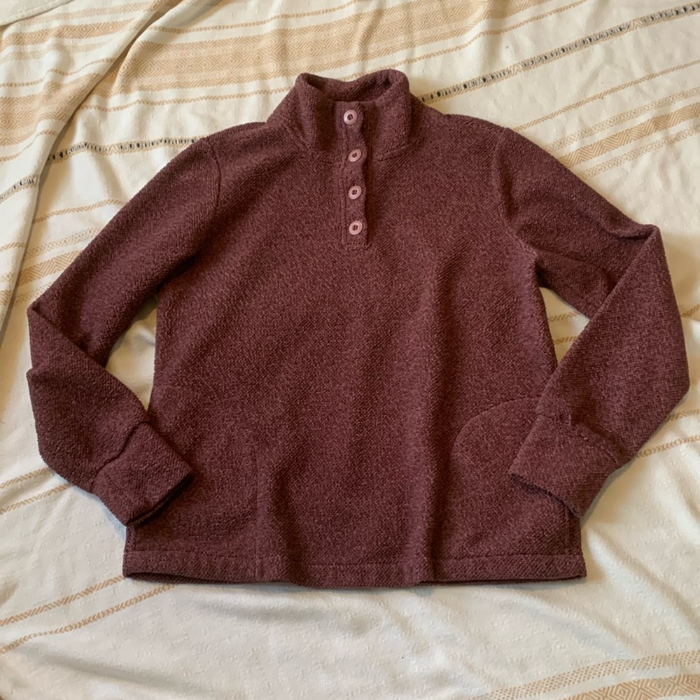 Balance Collection Mockneck Pullover Sweater Size Medium